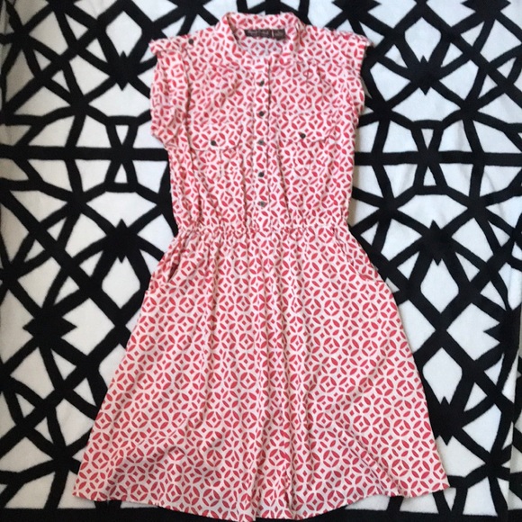 Speed Control New York Dresses & Skirts - 🌸NEW YORK Red-white dress with pockets. A-line🌸